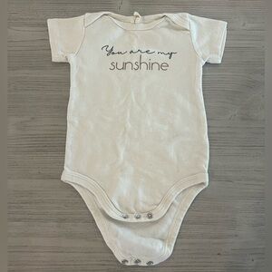 EUC ‘you are my sunshine’ short-sleeved bodysuit